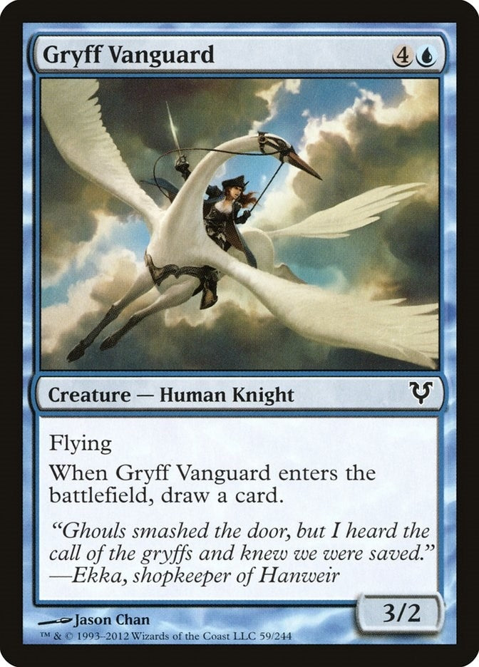 Image for Gryff Vanguard (59) [Avacyn Restored] - Magic: The Gathering