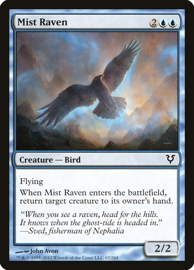 Image for Mist Raven (67) [Avacyn Restored] - Magic: The Gathering