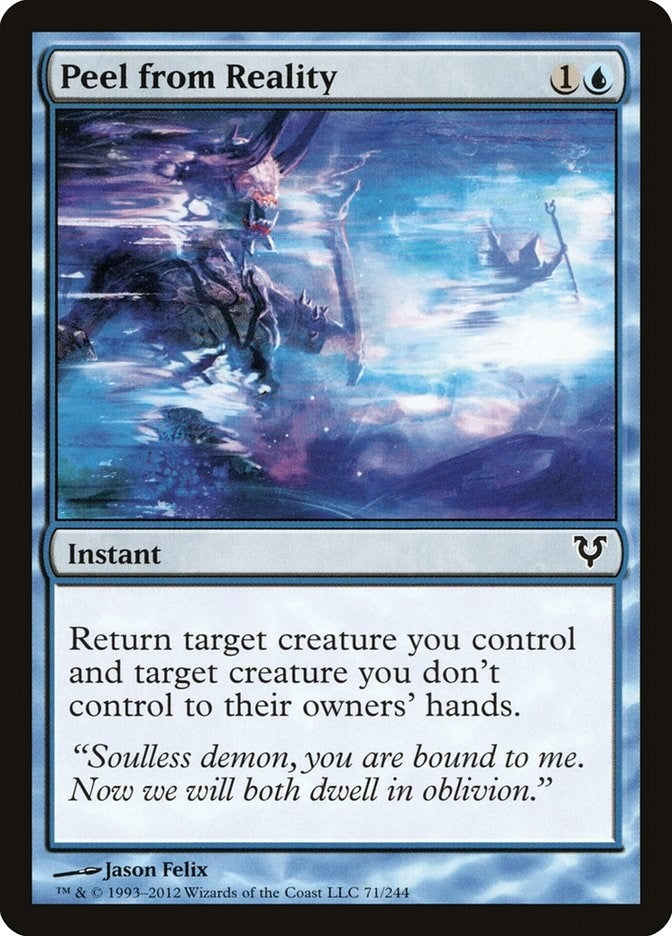 Image for Peel from Reality (71) [Avacyn Restored] - Magic: The Gathering
