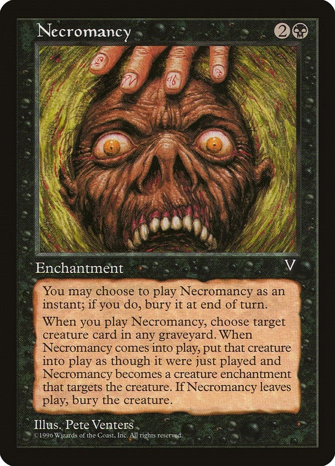 Image for Necromancy [Visions] - Magic: The Gathering