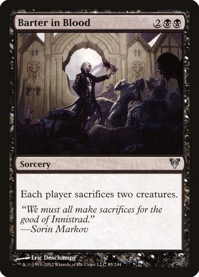 Image for Barter in Blood (85) [Avacyn Restored] - Magic: The Gathering