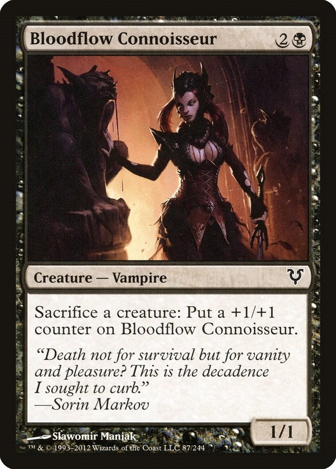 Image for Bloodflow Connoisseur (87) [Avacyn Restored] - Magic: The Gathering
