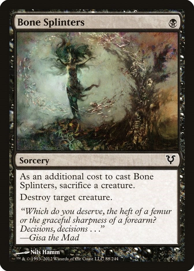 Image for Bone Splinters (88) [Avacyn Restored] - Magic: The Gathering