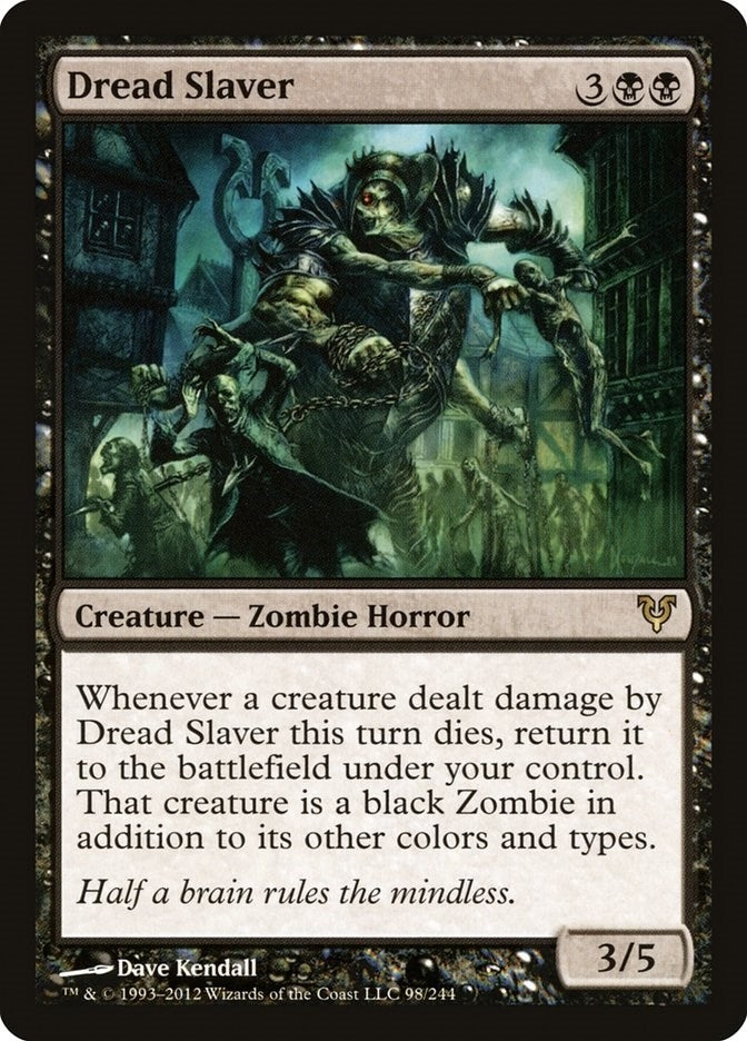 Image for Dread Slaver (98) [Avacyn Restored] - Magic: The Gathering
