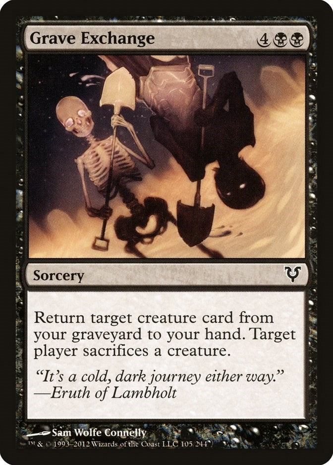 Image for Grave Exchange (105) [Avacyn Restored] - Magic: The Gathering