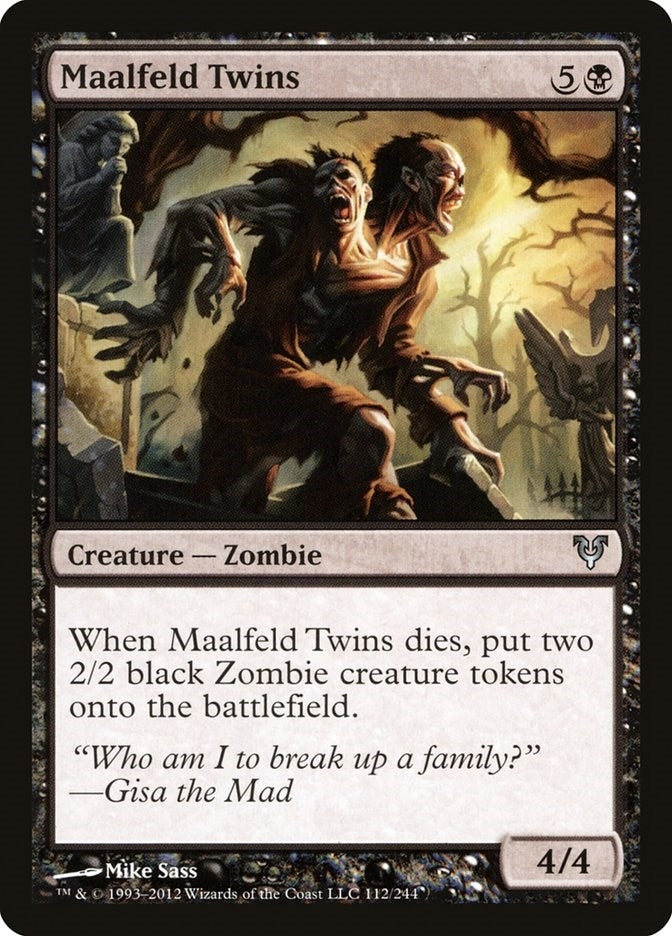 Image for Maalfeld Twins (112) [Avacyn Restored] - Magic: The Gathering