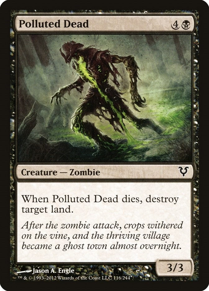 Image for Polluted Dead (116) [Avacyn Restored] - Magic: The Gathering