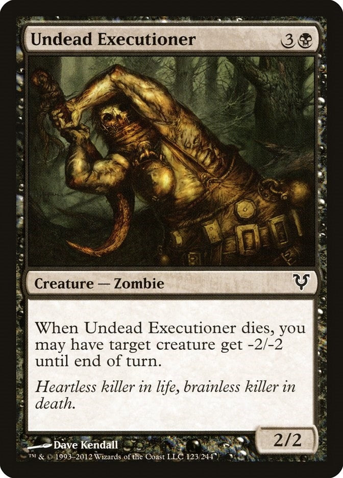 Image for Undead Executioner (123) [Avacyn Restored] - Magic: The Gathering