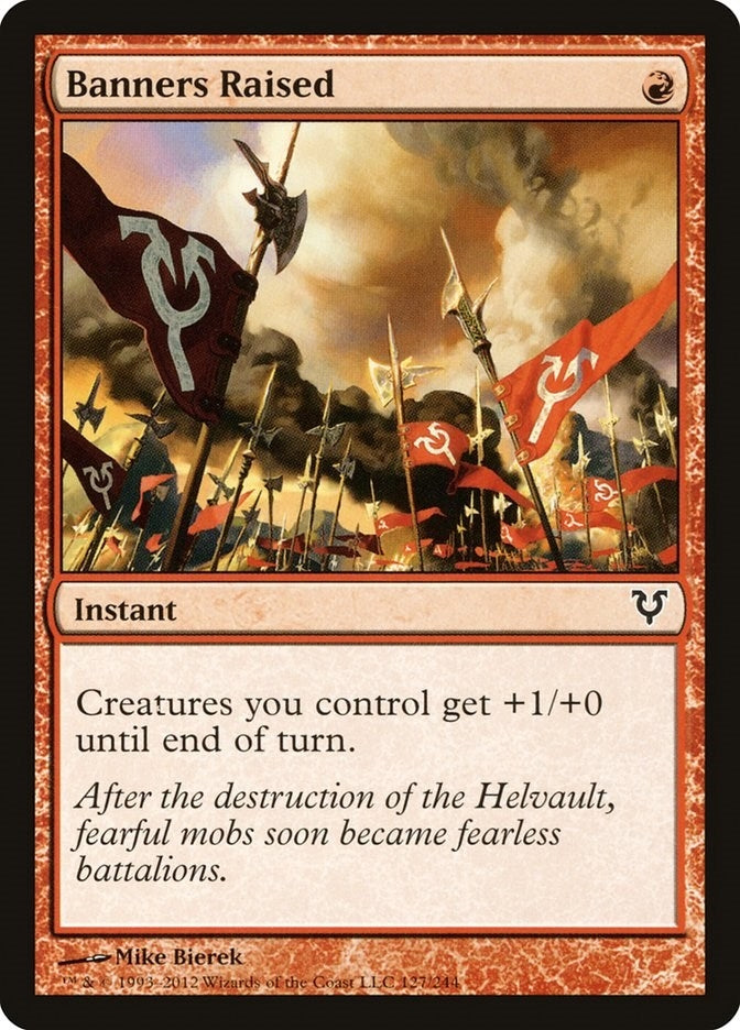 Image for Banners Raised (127) [Avacyn Restored] - Magic: The Gathering
