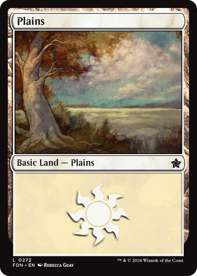 Image for Plains (0272) (272) [Foundations] - Magic: The Gathering