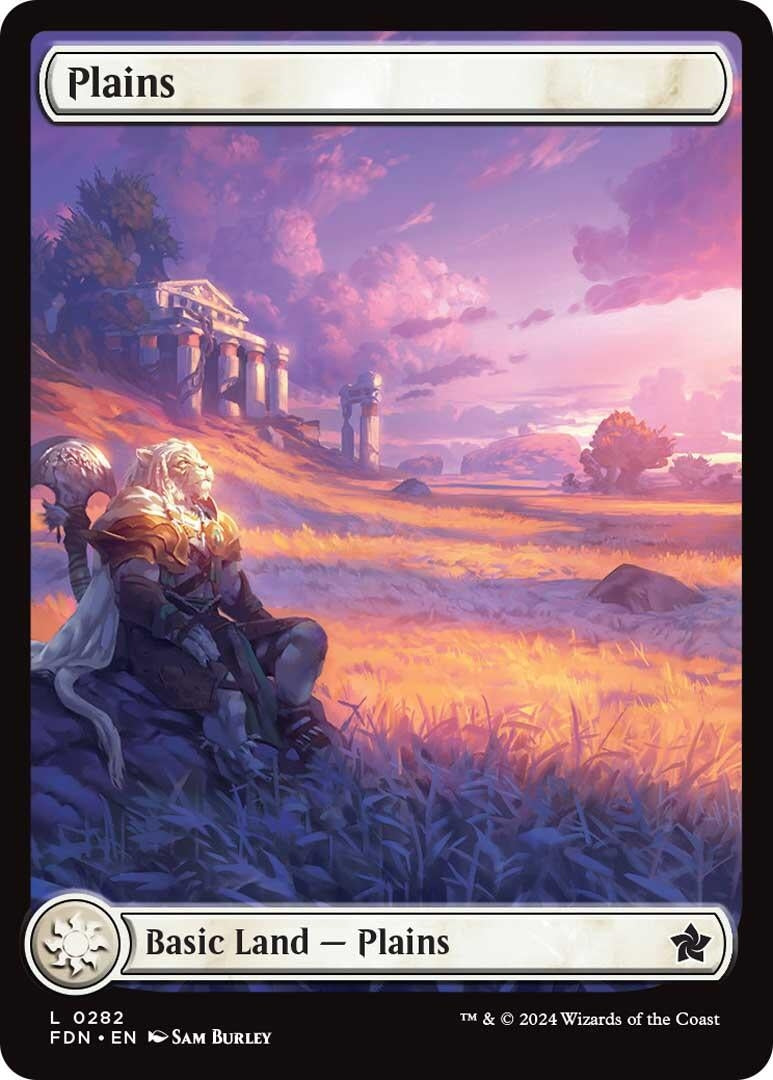 Image for Plains (0282) (282) [Foundations] - Magic: The Gathering