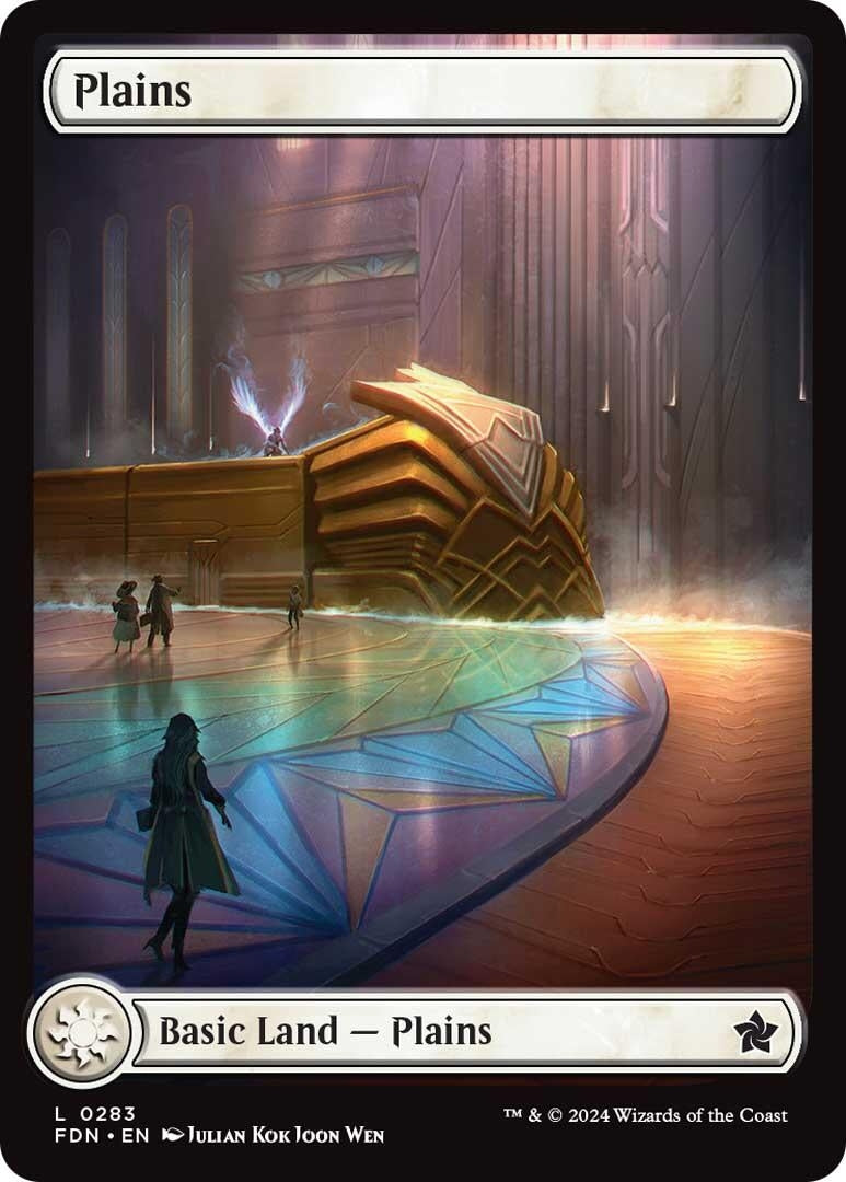 Image for Plains (0283) (283) [Foundations] - Magic: The Gathering