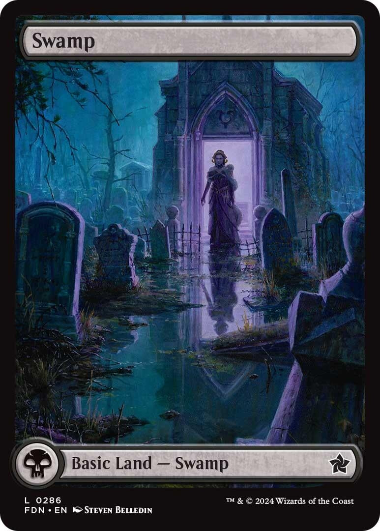 Image for Swamp (0286) (286) [Foundations] - Magic: The Gathering