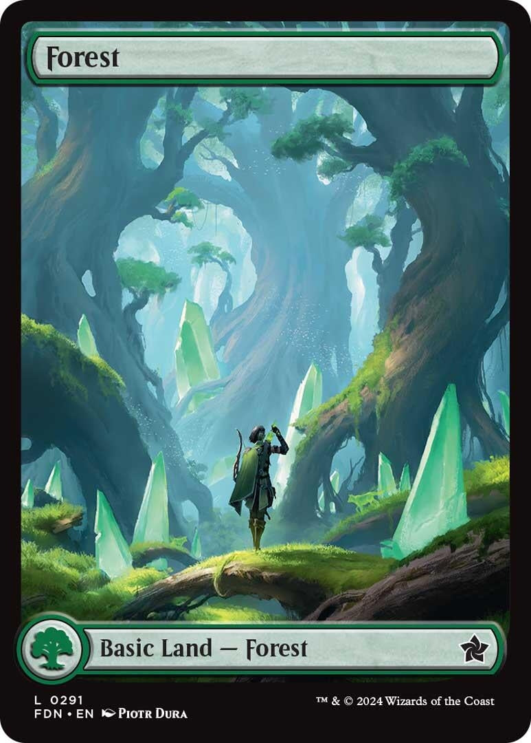 Image for Forest (0291) (291) [Foundations] - Magic: The Gathering