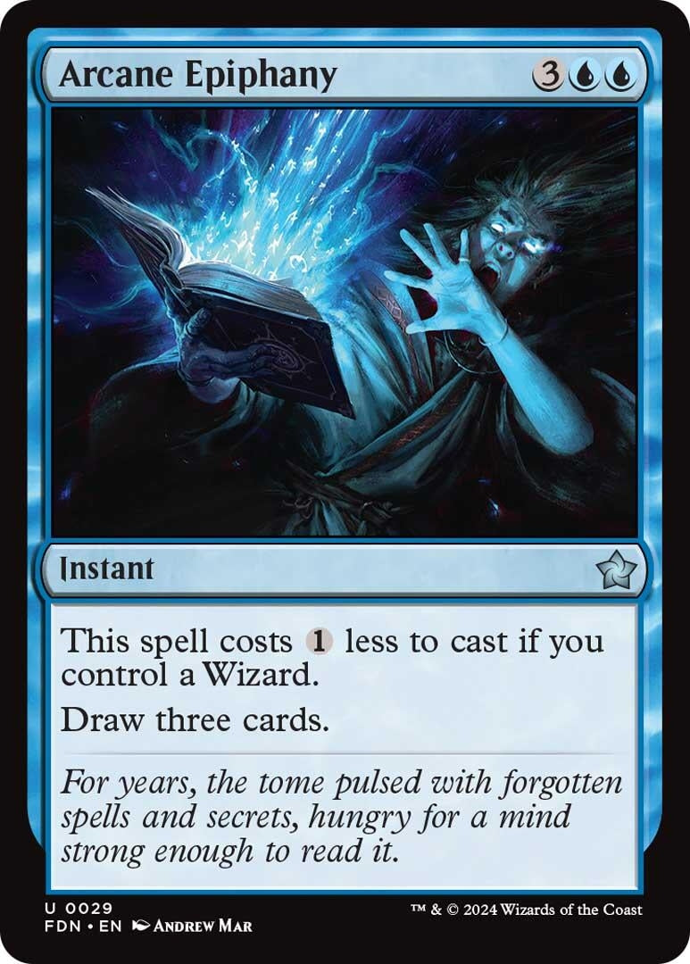 Image for Arcane Epiphany (29) [Foundations] - Magic: The Gathering