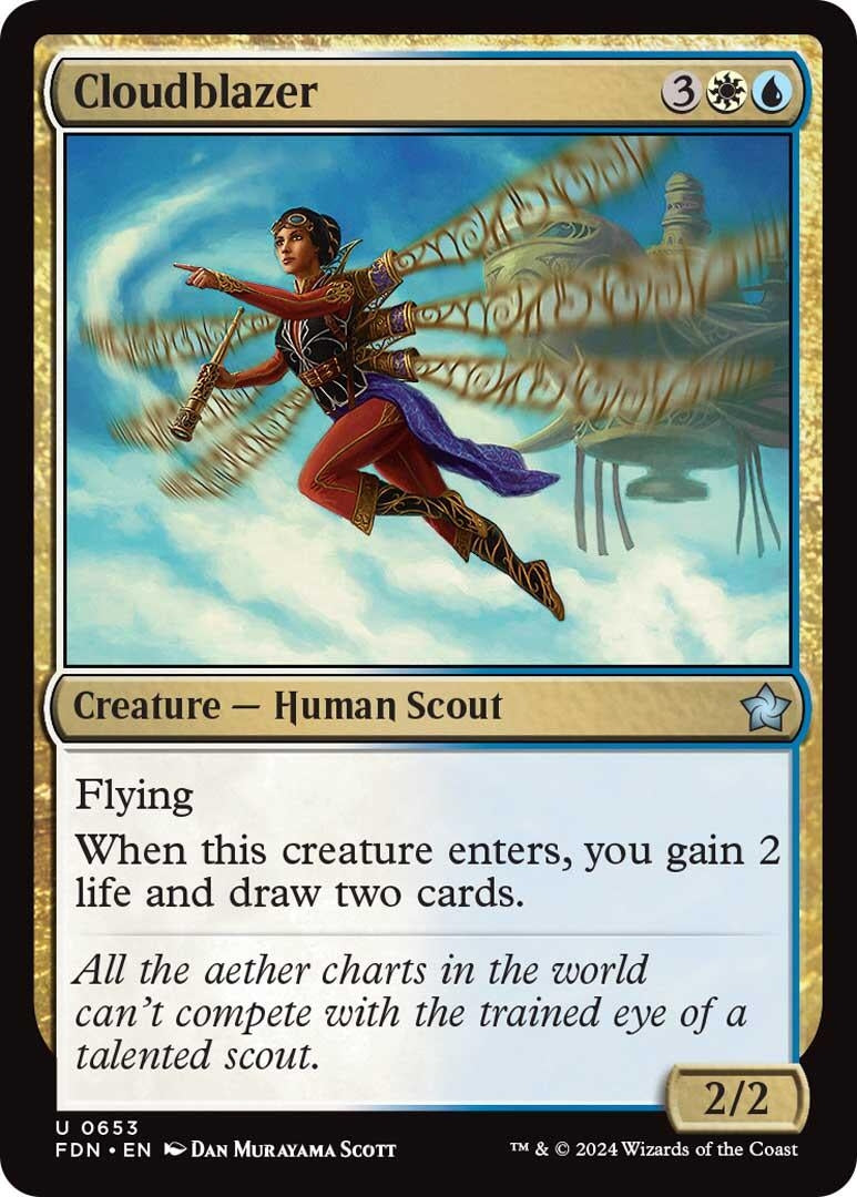 Image for Cloudblazer (653) [Foundations] - Magic: The Gathering
