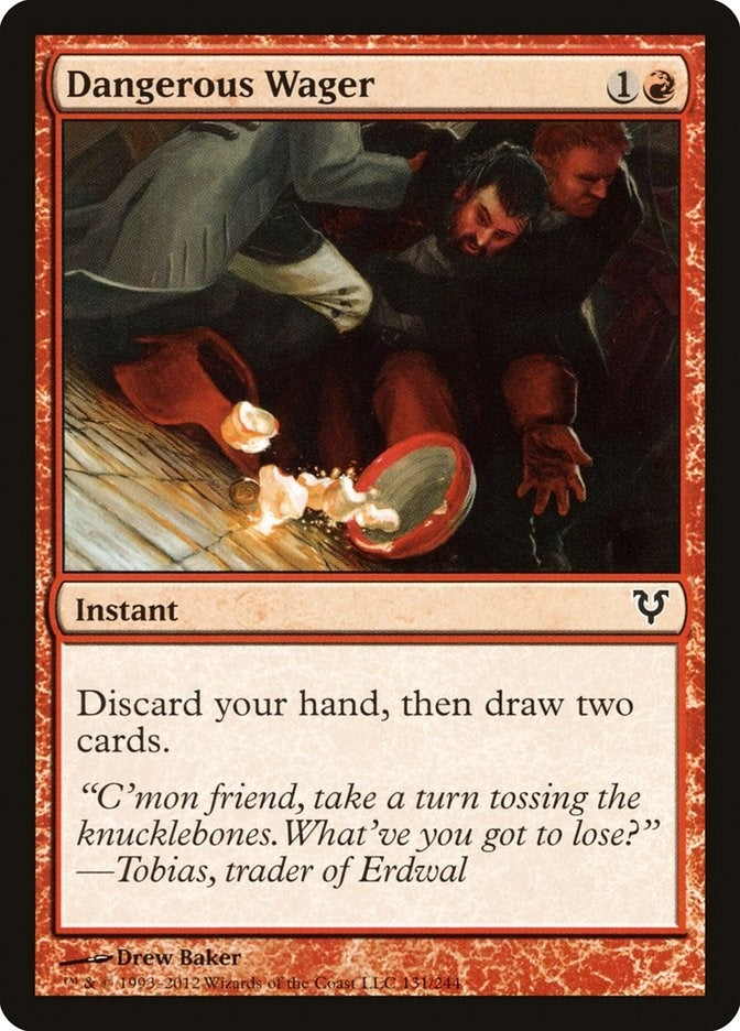 Image for Dangerous Wager (131) [Avacyn Restored] - Magic: The Gathering