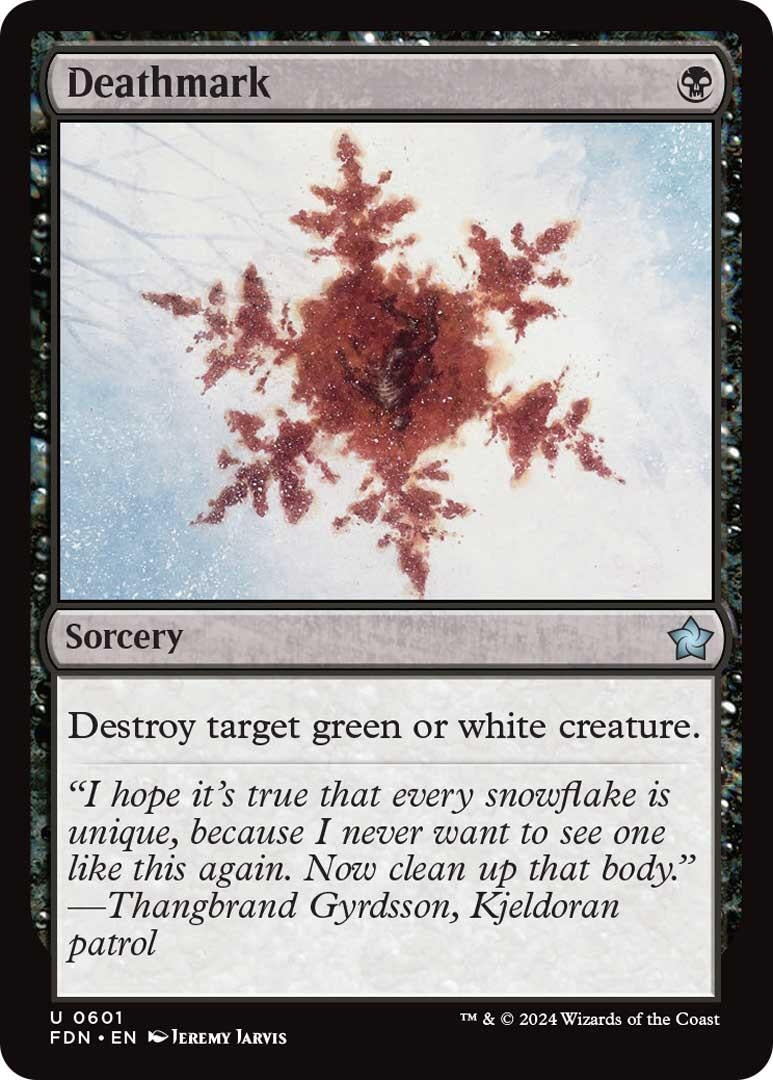 Image for Deathmark (601) [Foundations] - Magic: The Gathering