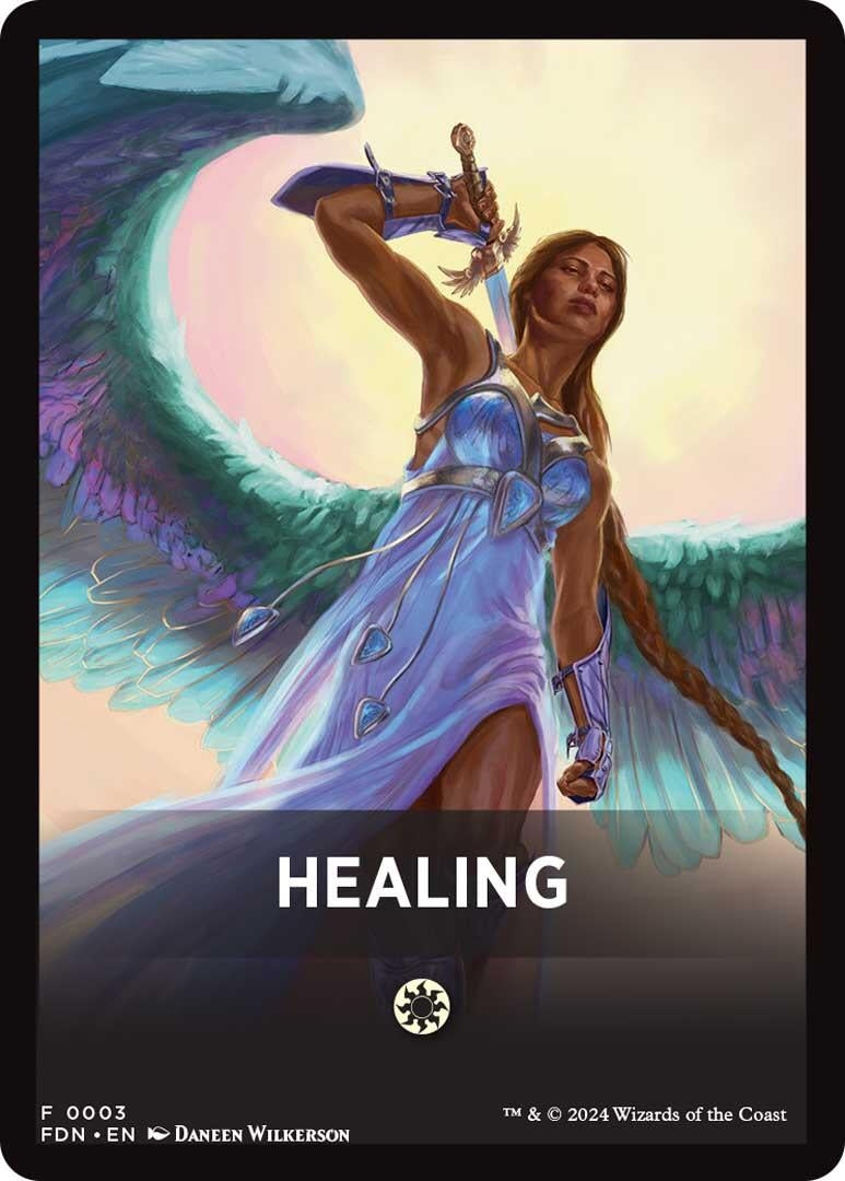 Image for Healing Theme Card (3) [Foundations] - Magic: The Gathering