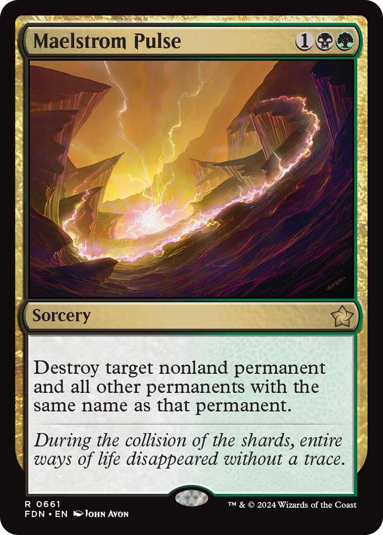 Image for Maelstrom Pulse (661) [Foundations] - Magic: The Gathering