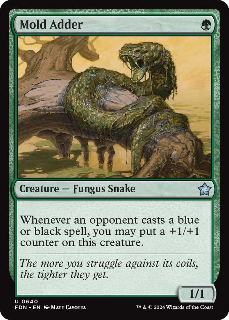 Image for Mold Adder (640) [Foundations] - Magic: The Gathering