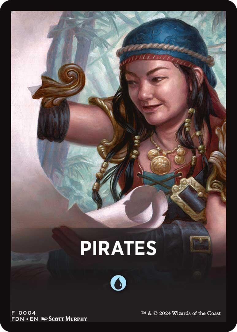 Image for Pirates Theme Card (4) [Foundations] - Magic: The Gathering