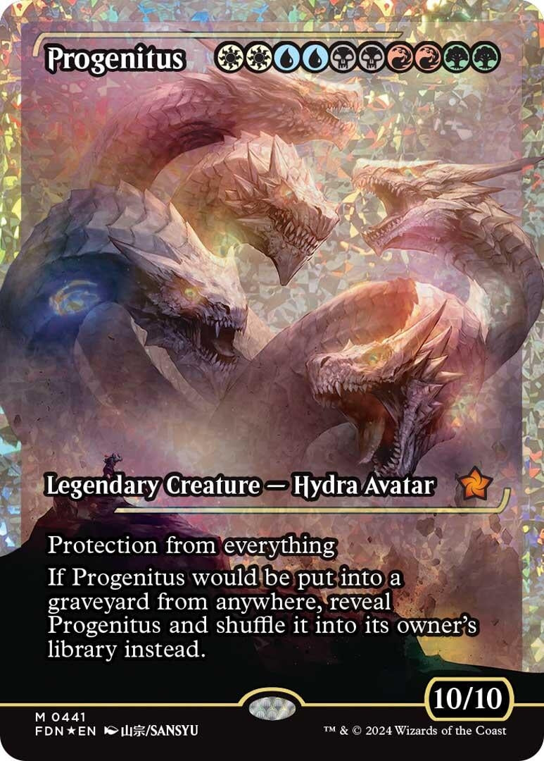 Image for Progenitus (Showcase) (Fracture Foil) (441) [Foundations] - Magic: The Gathering