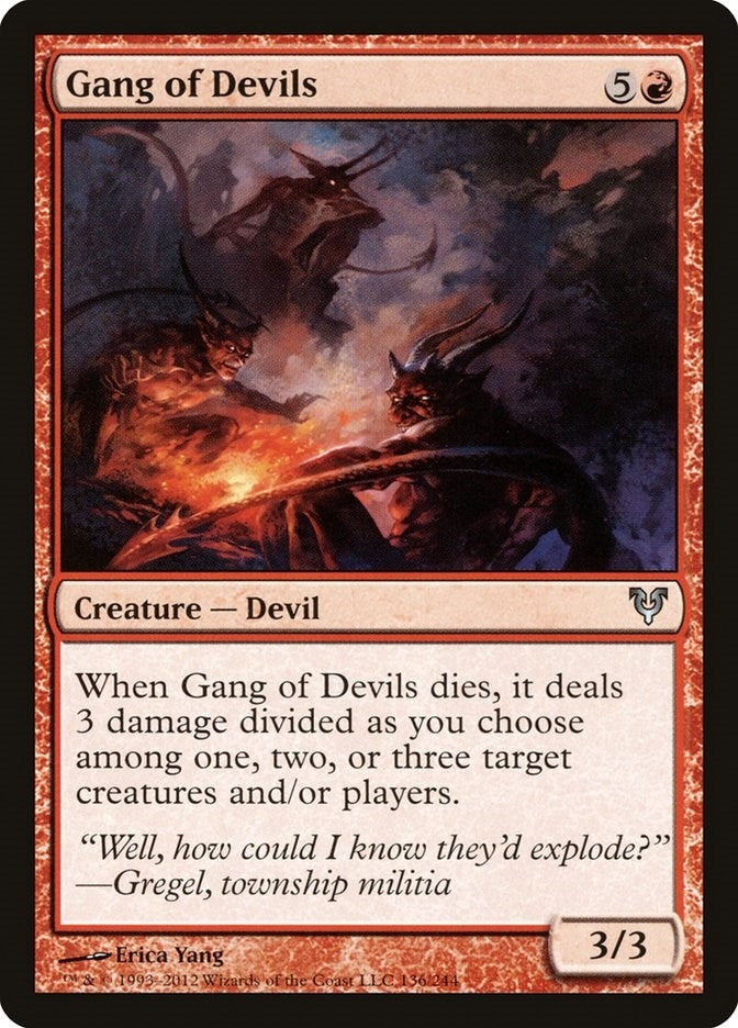 Image for Gang of Devils (136) [Avacyn Restored] - Magic: The Gathering