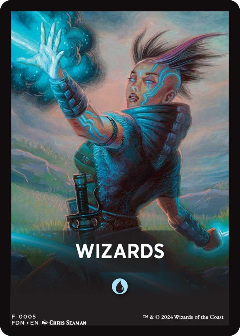 Image for Wizards Theme Card (5) [Foundations] - Magic: The Gathering