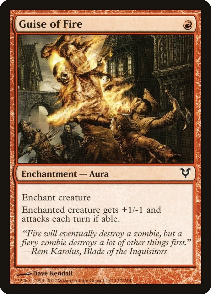 Image for Guise of Fire (137) [Avacyn Restored] - Magic: The Gathering