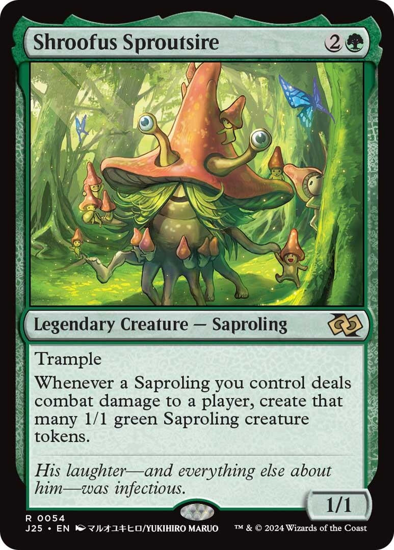 Image for Shroofus Sproutsire (Anime) (54) [Foundations Jumpstart] - Magic: The Gathering