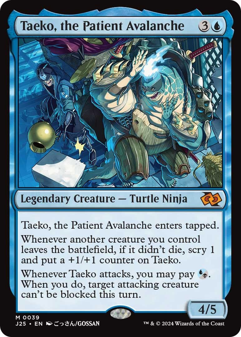 Image for Taeko, the Patient Avalanche (Anime) (39) [Foundations Jumpstart] - Magic: The Gathering
