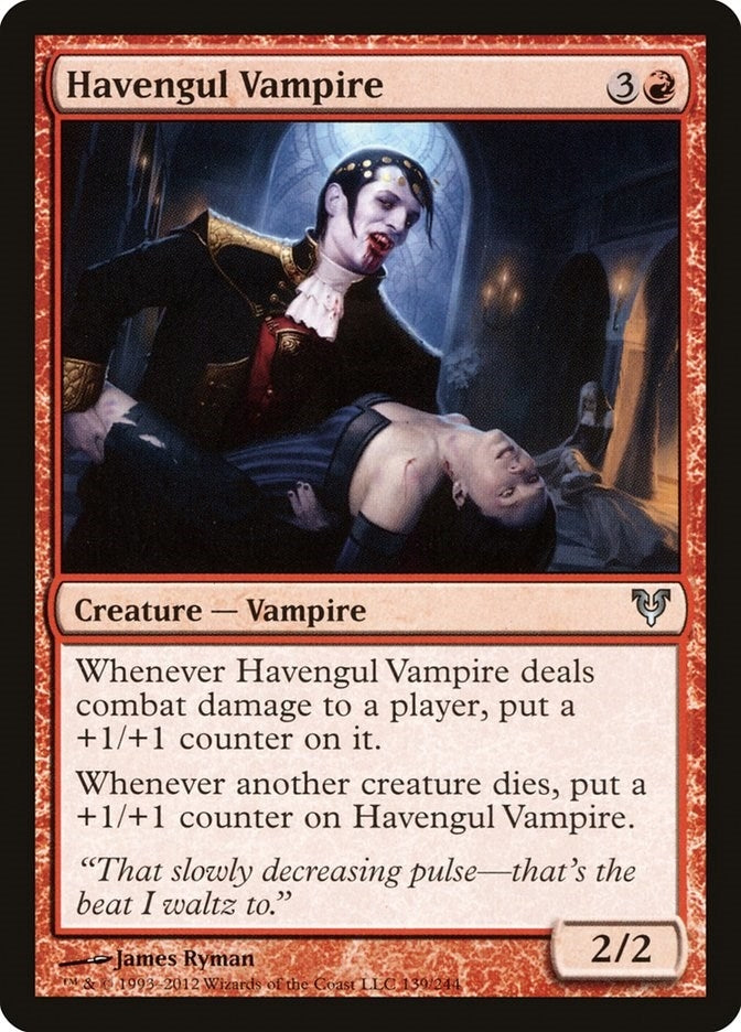 Image for Havengul Vampire (139) [Avacyn Restored] - Magic: The Gathering