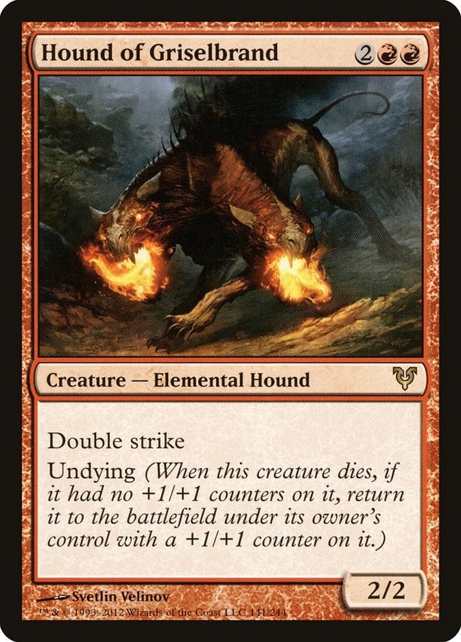 Image for Hound of Griselbrand (141) [Avacyn Restored] - Magic: The Gathering