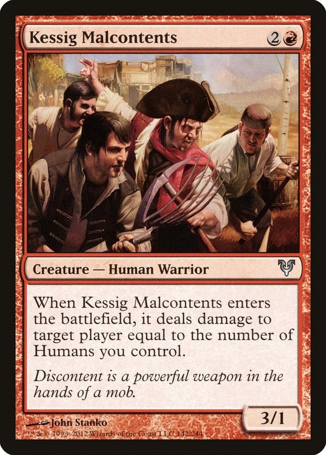 Image for Kessig Malcontents (142) [Avacyn Restored] - Magic: The Gathering