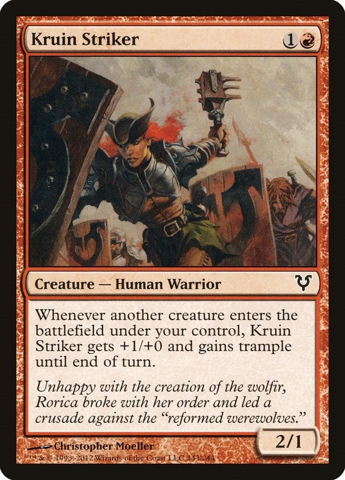 Image for Kruin Striker (143) [Avacyn Restored] - Magic: The Gathering