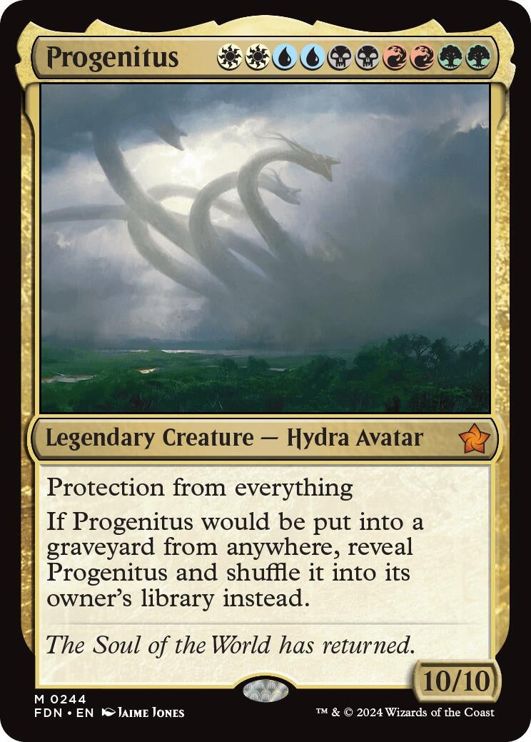 Image for Progenitus (244) [Foundations] - Magic: The Gathering