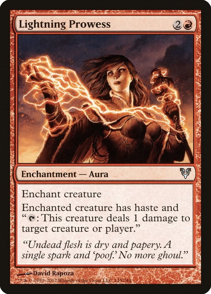 Image for Lightning Prowess (145) [Avacyn Restored] - Magic: The Gathering