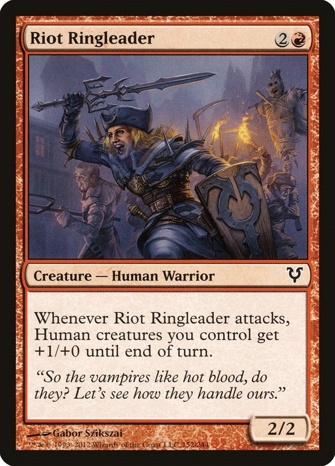 Image for Riot Ringleader (152) [Avacyn Restored] - Magic: The Gathering