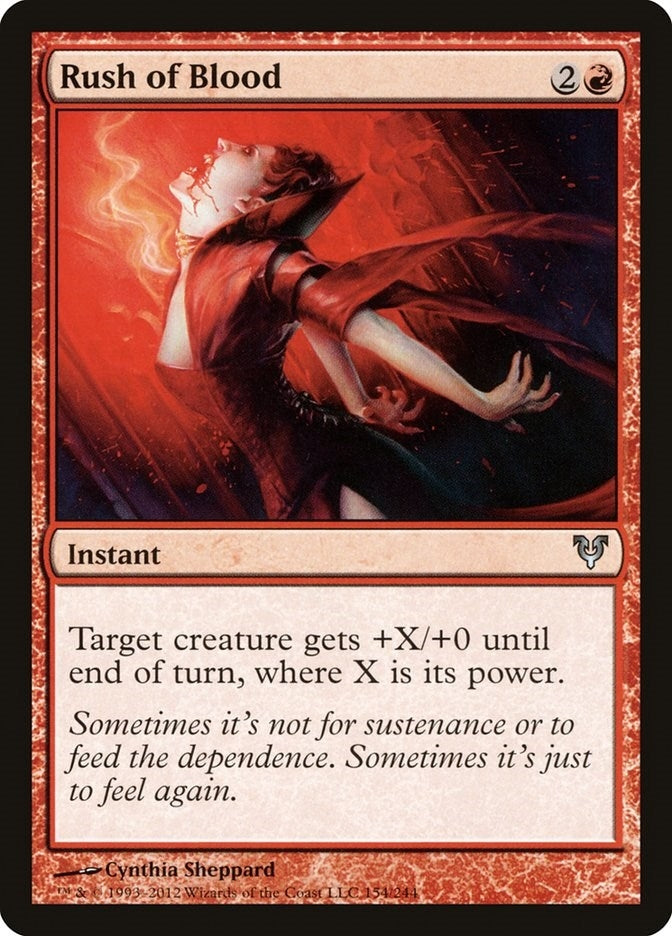 Image for Rush of Blood (154) [Avacyn Restored] - Magic: The Gathering