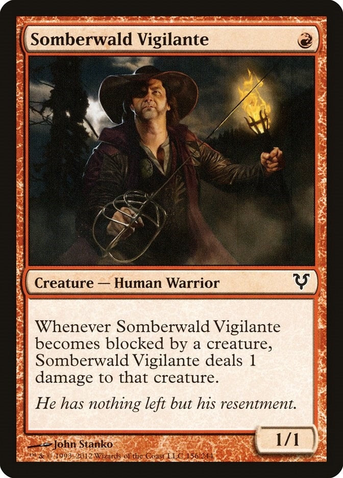 Image for Somberwald Vigilante (156) [Avacyn Restored] - Magic: The Gathering