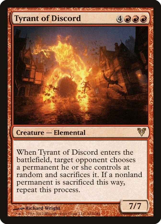Image for Tyrant of Discord (162) [Avacyn Restored] - Magic: The Gathering