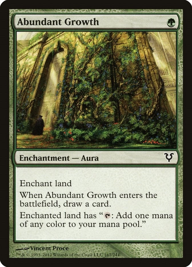 Image for Abundant Growth (167) [Avacyn Restored] - Magic: The Gathering
