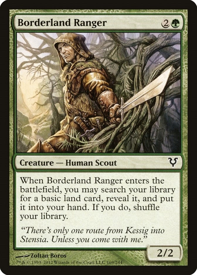 Image for Borderland Ranger (169) [Avacyn Restored] - Magic: The Gathering