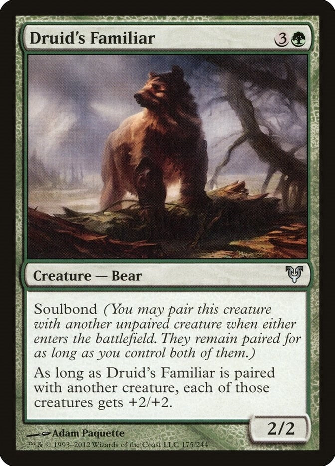 Image for Druid's Familiar (175) [Avacyn Restored] - Magic: The Gathering