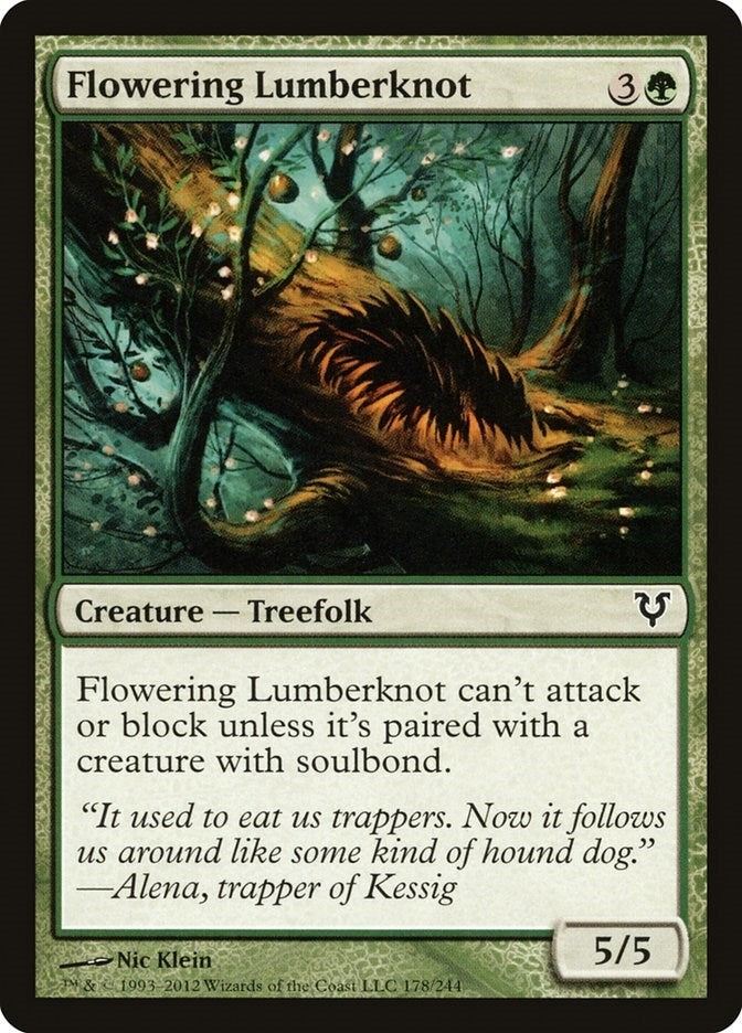 Image for Flowering Lumberknot (178) [Avacyn Restored] - Magic: The Gathering
