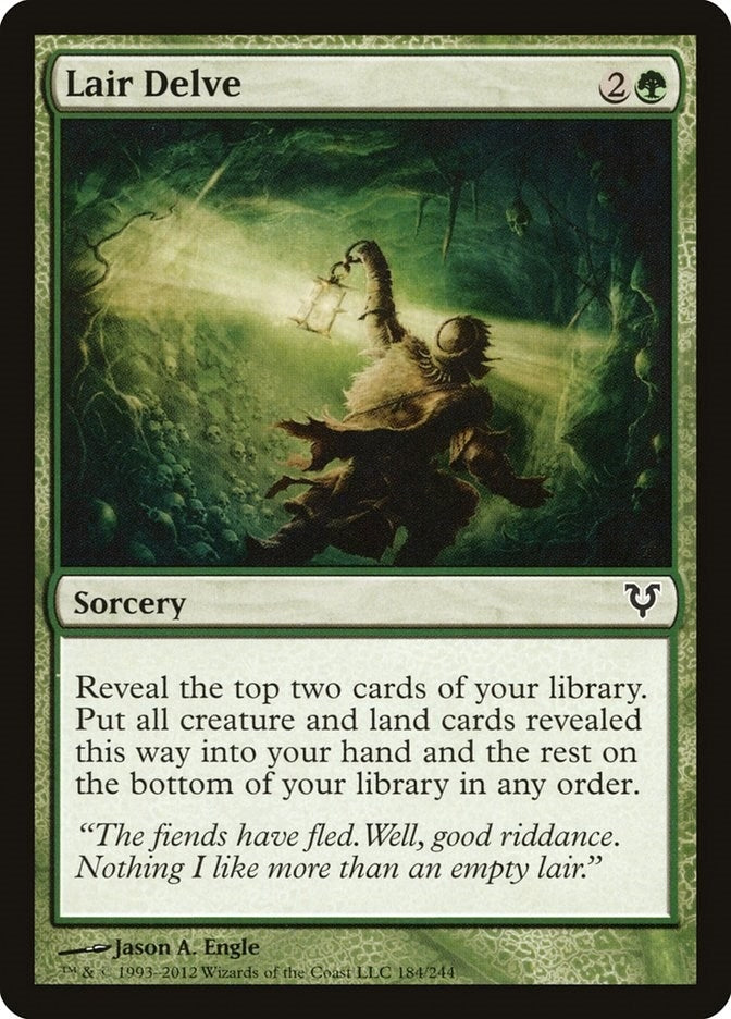 Image for Lair Delve (184) [Avacyn Restored] - Magic: The Gathering