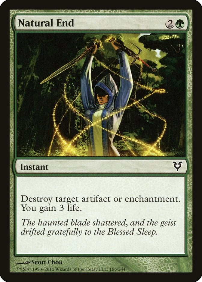 Image for Natural End (185) [Avacyn Restored] - Magic: The Gathering