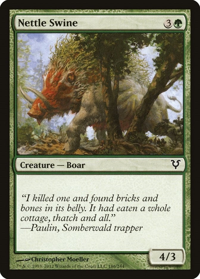 Image for Nettle Swine (186) [Avacyn Restored] - Magic: The Gathering