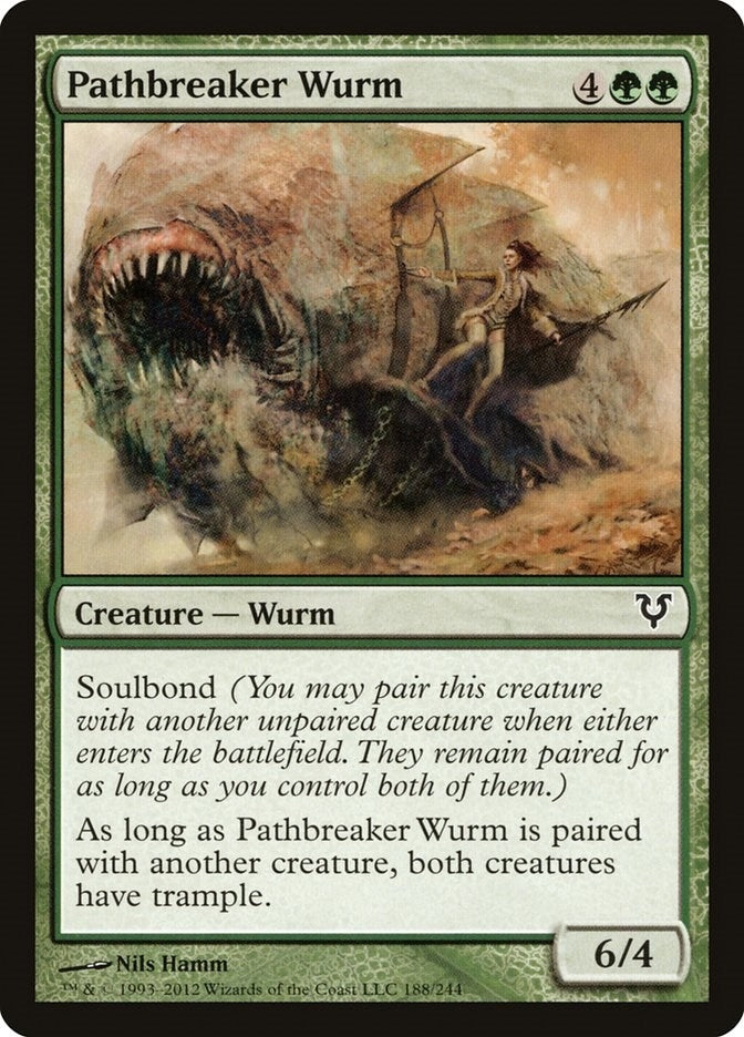 Image for Pathbreaker Wurm (188) [Avacyn Restored] - Magic: The Gathering